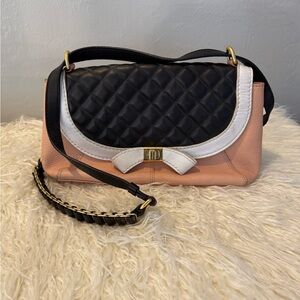 Black and Peach Shoulder Bags